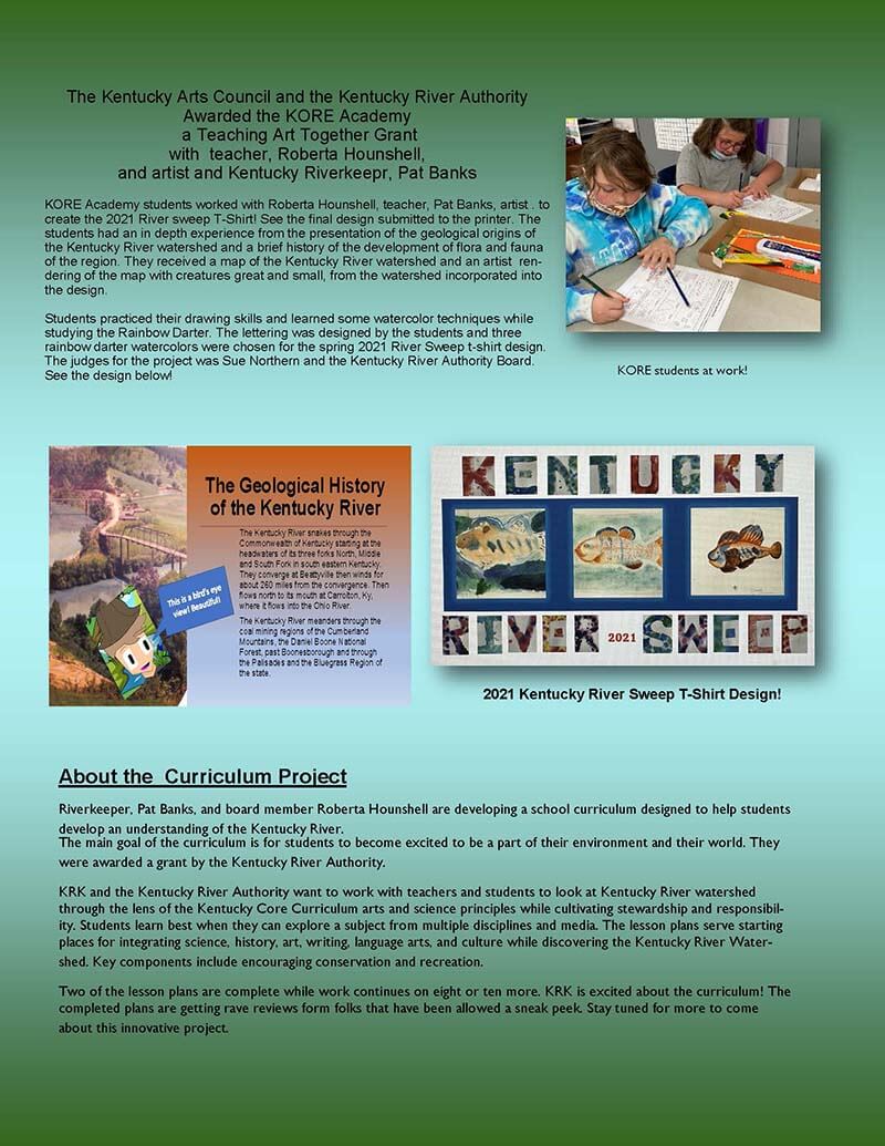 Kentucky River Authority Finance And Administration Cabinet   2021 Summer News Ltr 